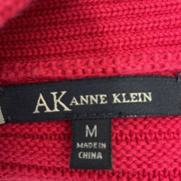 Anne Klein Cardigan ribbed pink with 3/4 cuffed sleeves. 100% cotton. Medium
C - Picture 7 of 11